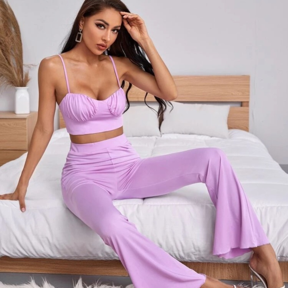 Lilac co-ord two piece set